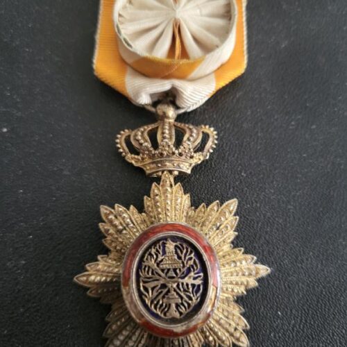 Annam Order of Dragon of Annam Knight's badge