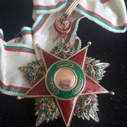 Turkey The Order of Charity" Nişanı Şefkat in Gold
