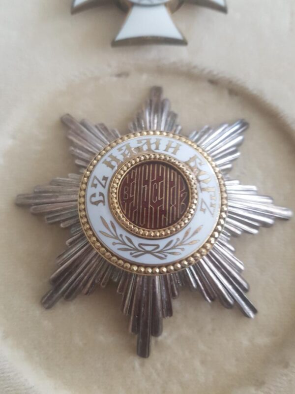 Bulgaria Kingdom Order of Alexander Grand Officer set