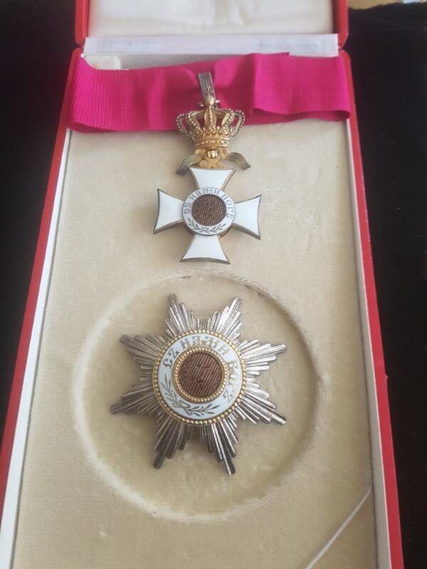 Bulgaria Kingdom Order of Alexander Grand Officer set