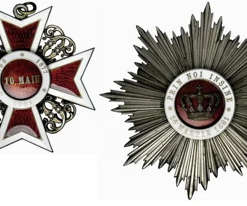 ROMANIA Order of the Crown Grand Officer Set