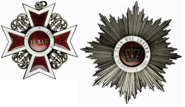 s-l1600 ROMANIA Order of the Crown Grand Officer Set