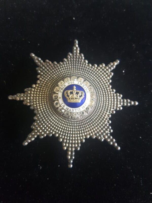 ROMANIA. Kingdom. Order „Crown of Romania Set in Stones