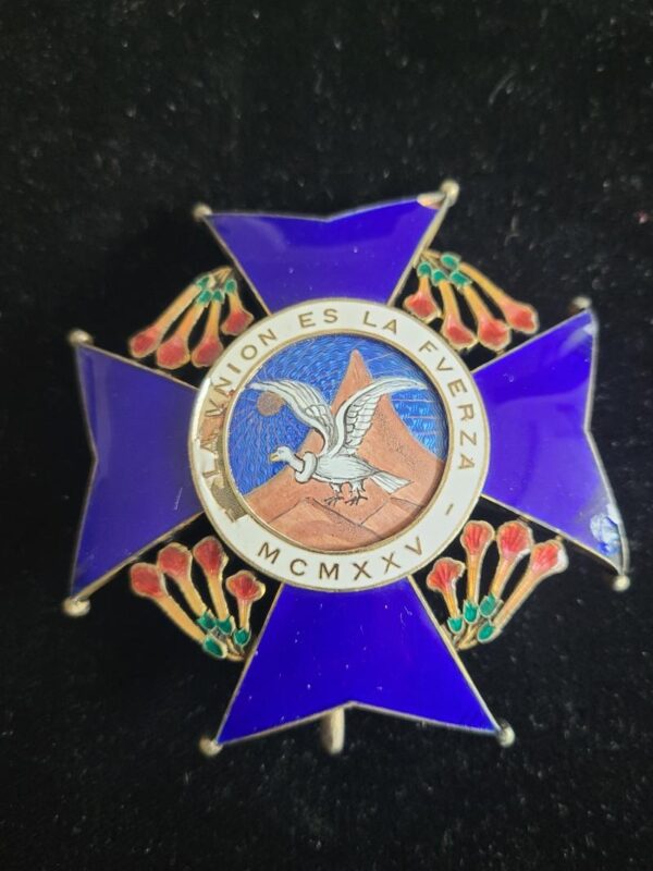 Bolivia, Order Of The Condor Of The Andes Star